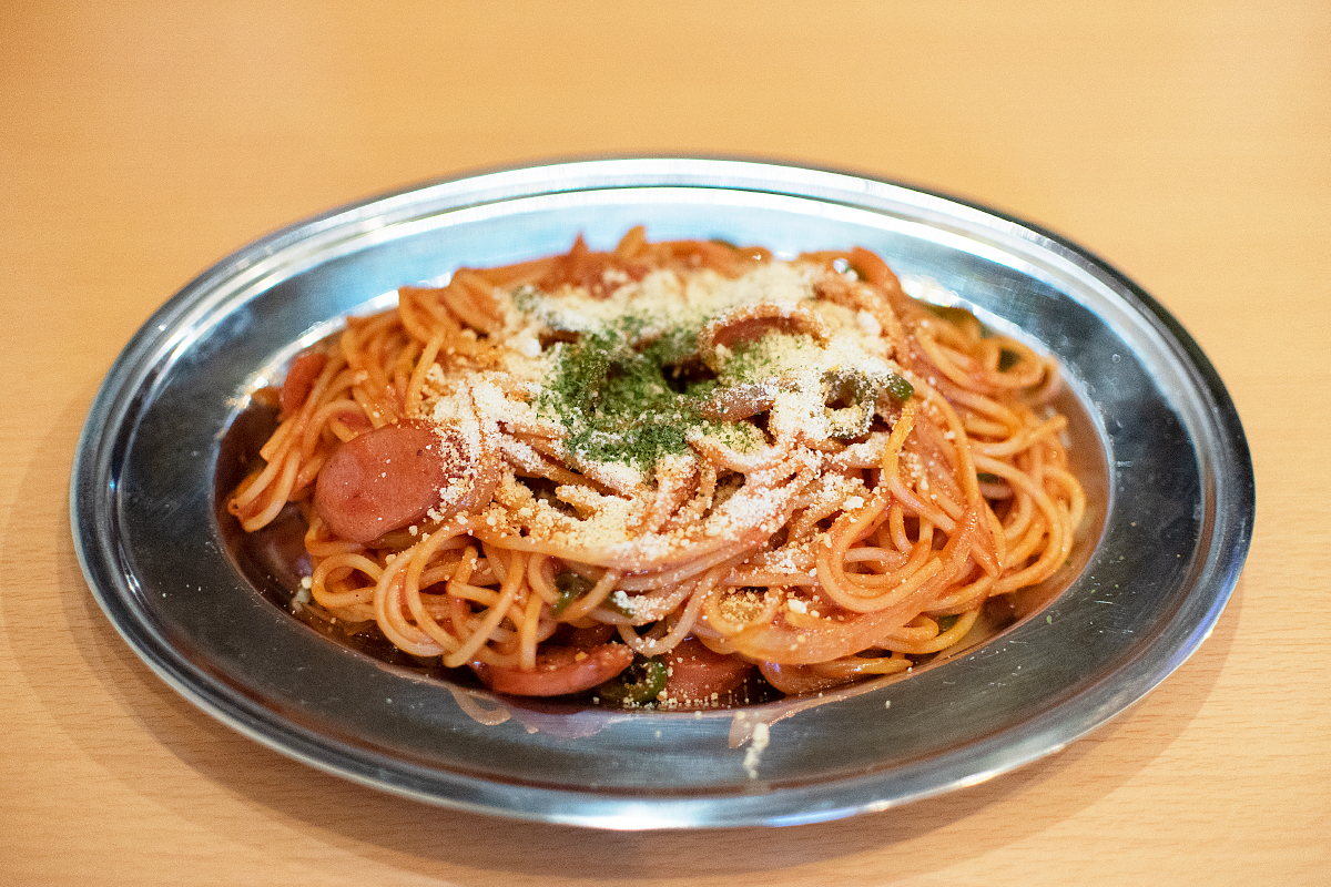 スパゲッティナポリタン＠「Dining 徳治」